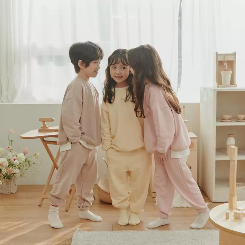 Here I Am - Korean Children Fashion - #stylishchildhood - Weekly Top Bottom Set - 11