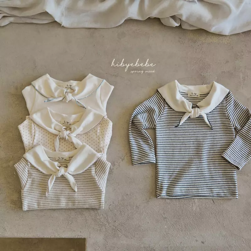 Hi Byebebe - Korean Baby Fashion - #babyboutique - Marine Scarf Tee - 7