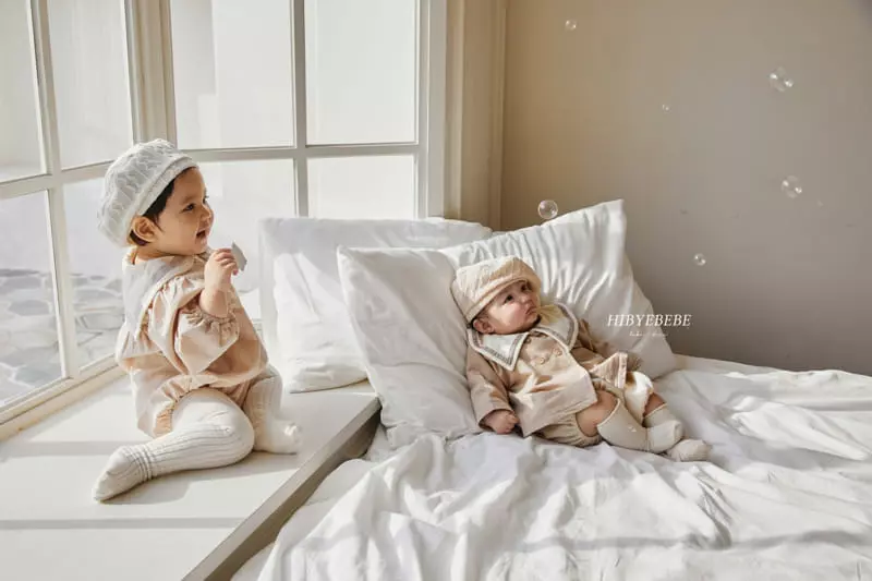 Hi Byebebe - Korean Baby Fashion - #babyboutique - Lemain Collar Bodysuit - 5