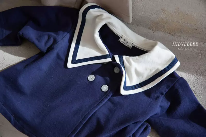 Hi Byebebe - Korean Baby Fashion - #babyboutique - Double Button Sailor Cardigan - 12