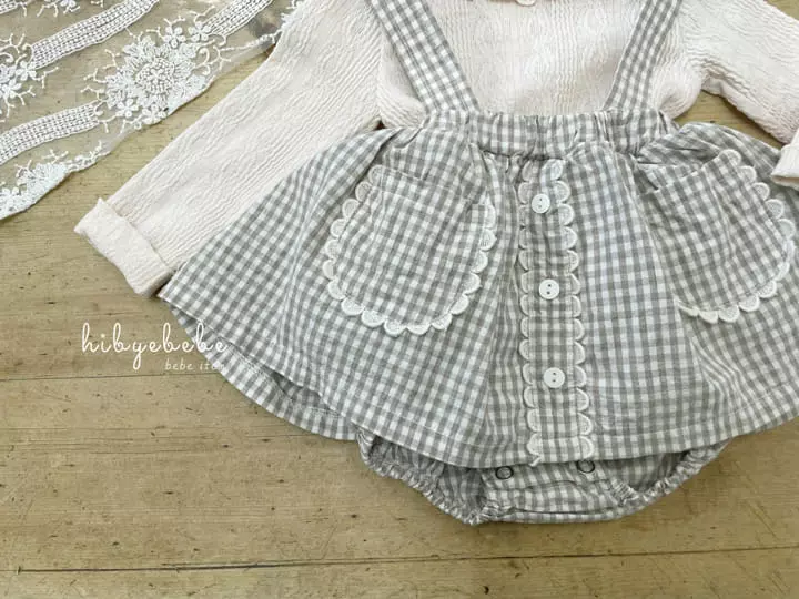 Hi Byebebe - Korean Baby Fashion - #babyboutique - Yomi Lace Dungarees Skirt - 7