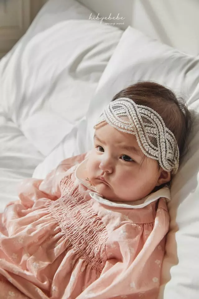 Hi Byebebe - Korean Baby Fashion - #babyboutiqueclothing - Rose Collar Smocking Bodysuit - 7