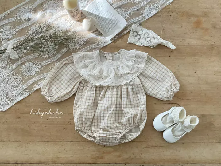 Hi Byebebe - Korean Baby Fashion - #babyclothing - Square Lace Bodysuit - 8