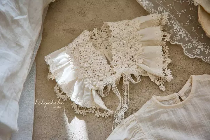 Hi Byebebe - Korean Baby Fashion - #babyfashion - Vinus Lace Collar - 2