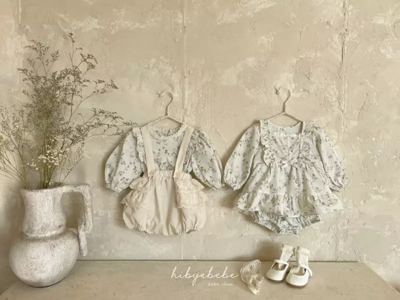 Hi Byebebe - Korean Baby Fashion - #babyfever - Lace Dungarees Bloomer - 5