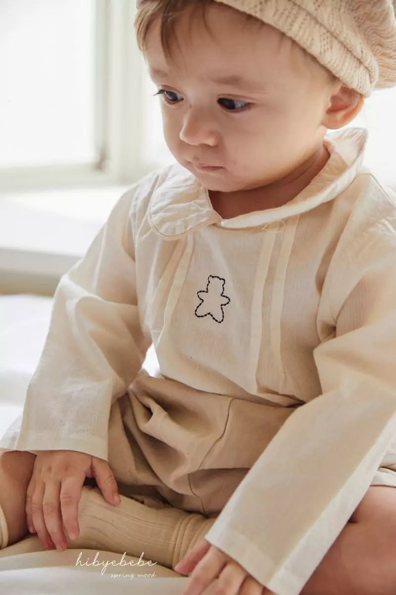 Hi Byebebe - Korean Baby Fashion - #babygirlfashion - Ben Button Pants - 7