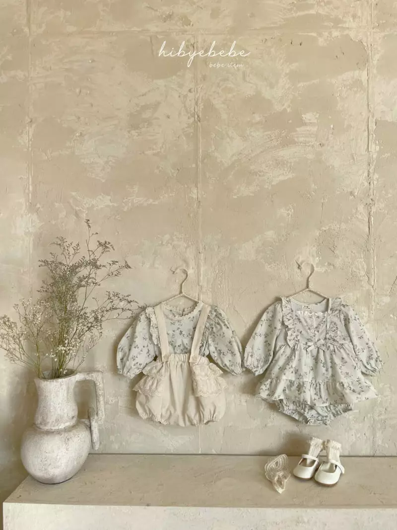 Hi Byebebe - Korean Baby Fashion - #babygirlfashion - Lace Dungarees Bloomer - 6