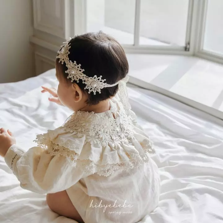 Hi Byebebe - Korean Baby Fashion - #babyoninstagram - Vinus Lace Collar - 6