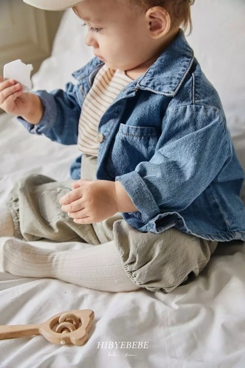 Hi Byebebe - Korean Baby Fashion - #babyoninstagram - All Day Denim Jacket - 3