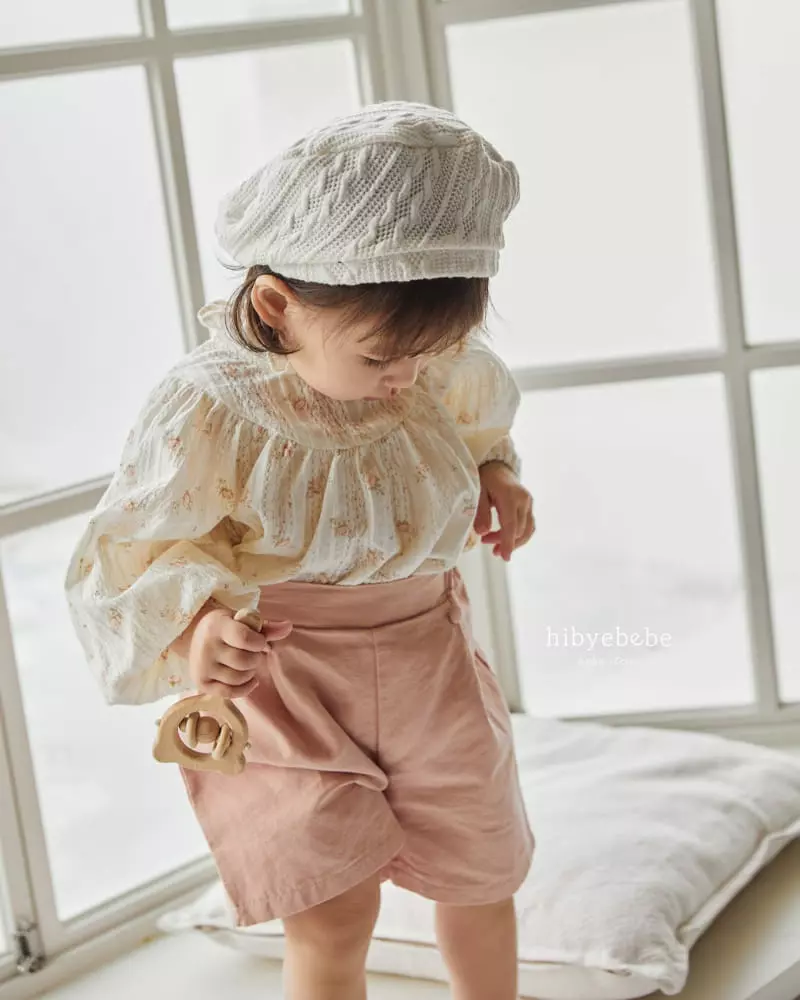 Hi Byebebe - Korean Baby Fashion - #babyoninstagram - Eri Frill Blouse