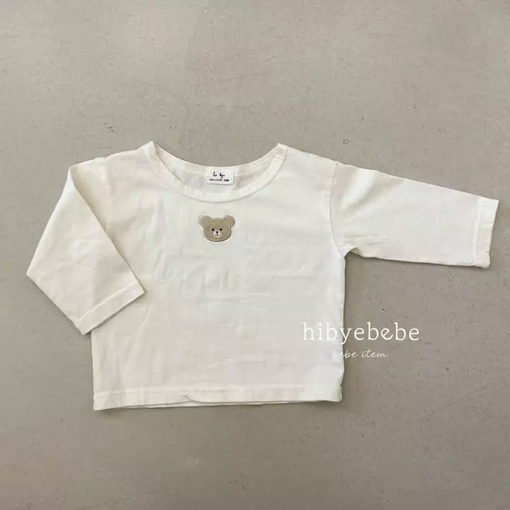 Hi Byebebe - Korean Baby Fashion - #babyoninstagram - Bear Round Tee - 2