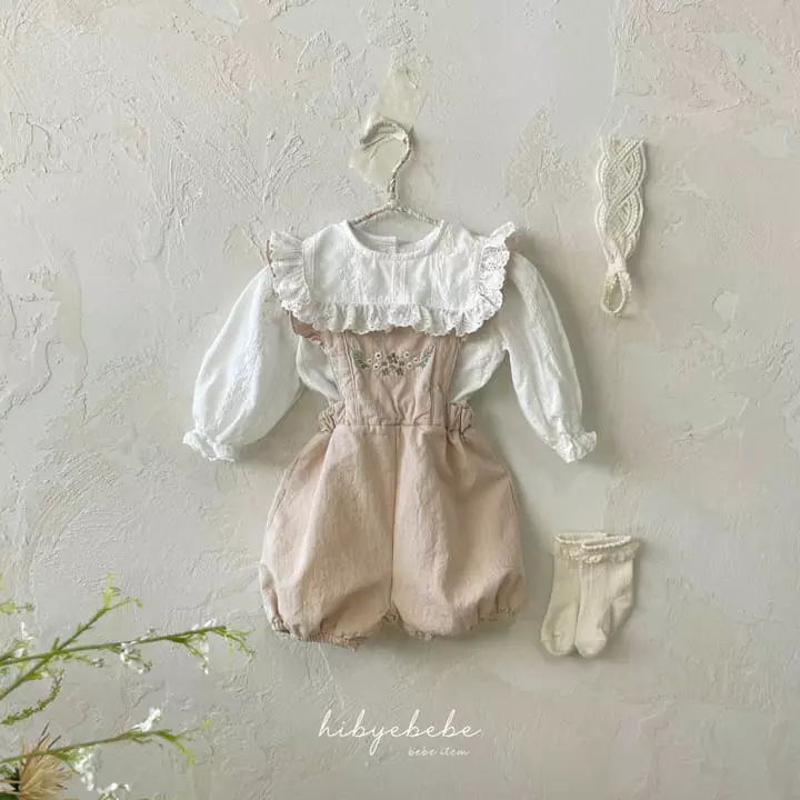 Hi Byebebe - Korean Baby Fashion - #babyoninstagram - Freesia Collar Blouse