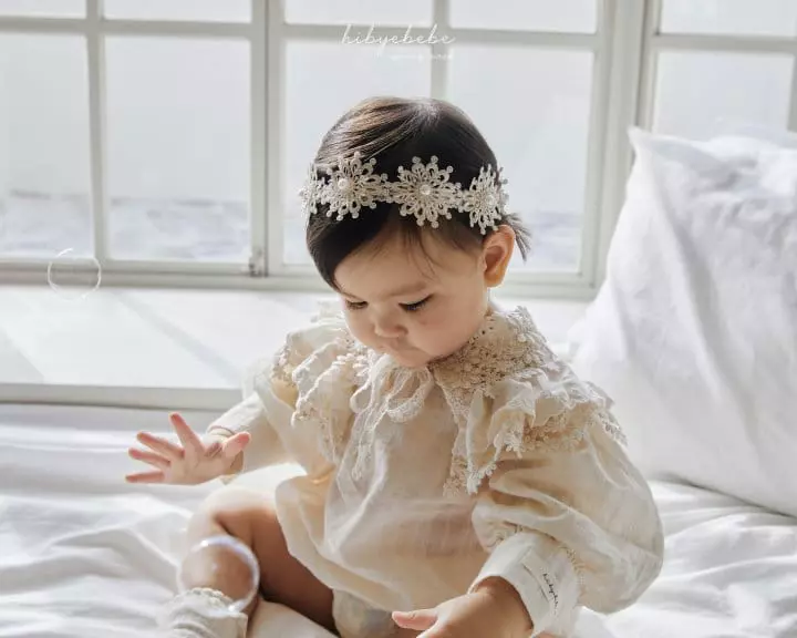 Hi Byebebe - Korean Baby Fashion - #babyoutfit - Agness Puff Bodysuit - 7