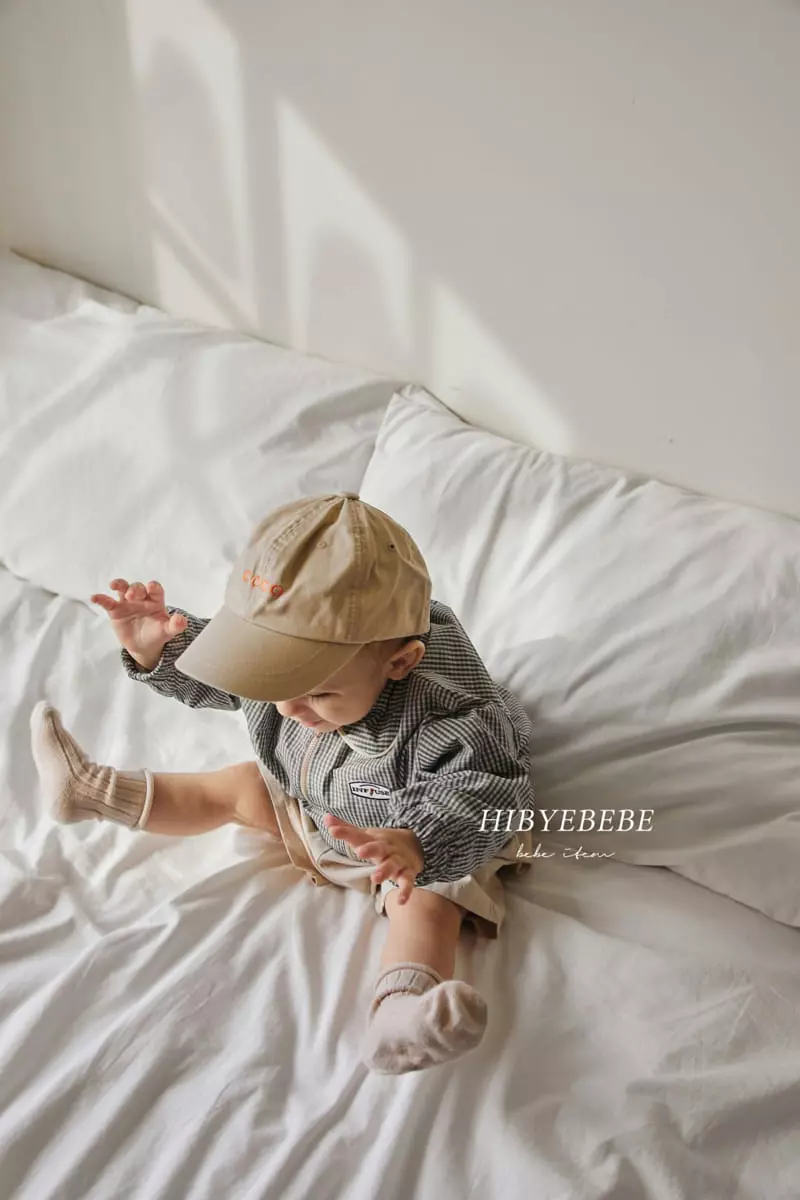 Hi Byebebe - Korean Baby Fashion - #babyootd - Eddy Check Jumper - 4