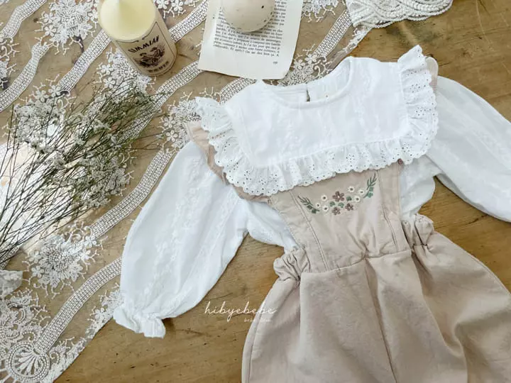 Hi Byebebe - Korean Baby Fashion - #babyoutfit - Freesia Collar Blouse - 3