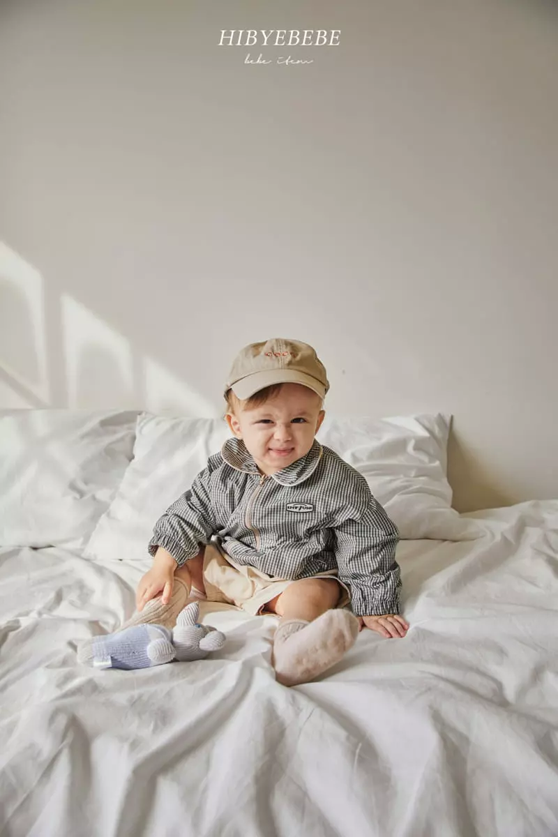 Hi Byebebe - Korean Baby Fashion - #onlinebabyboutique - Eddy Check Jumper - 7