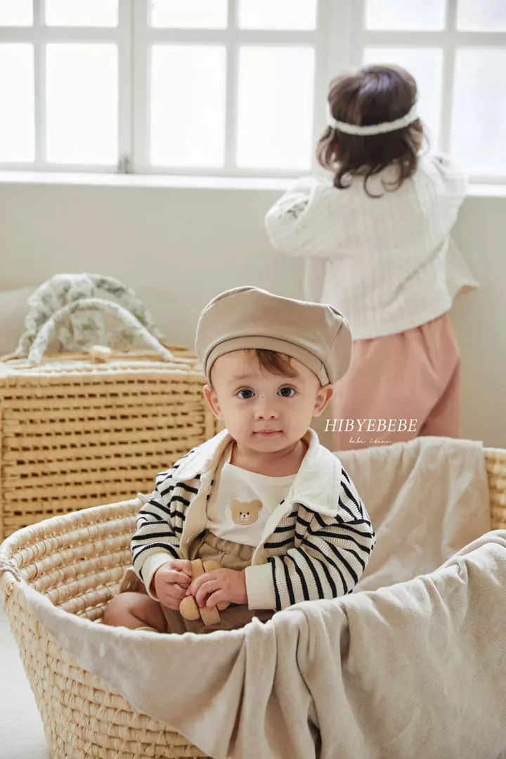Hi Byebebe - Korean Baby Fashion - #onlinebabyboutique - Bear Round Tee - 7