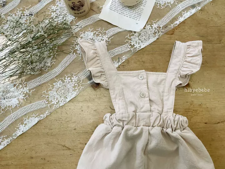 Hi Byebebe - Korean Baby Fashion - #onlinebabyboutique - Diena Dungarees Bloomer - 5