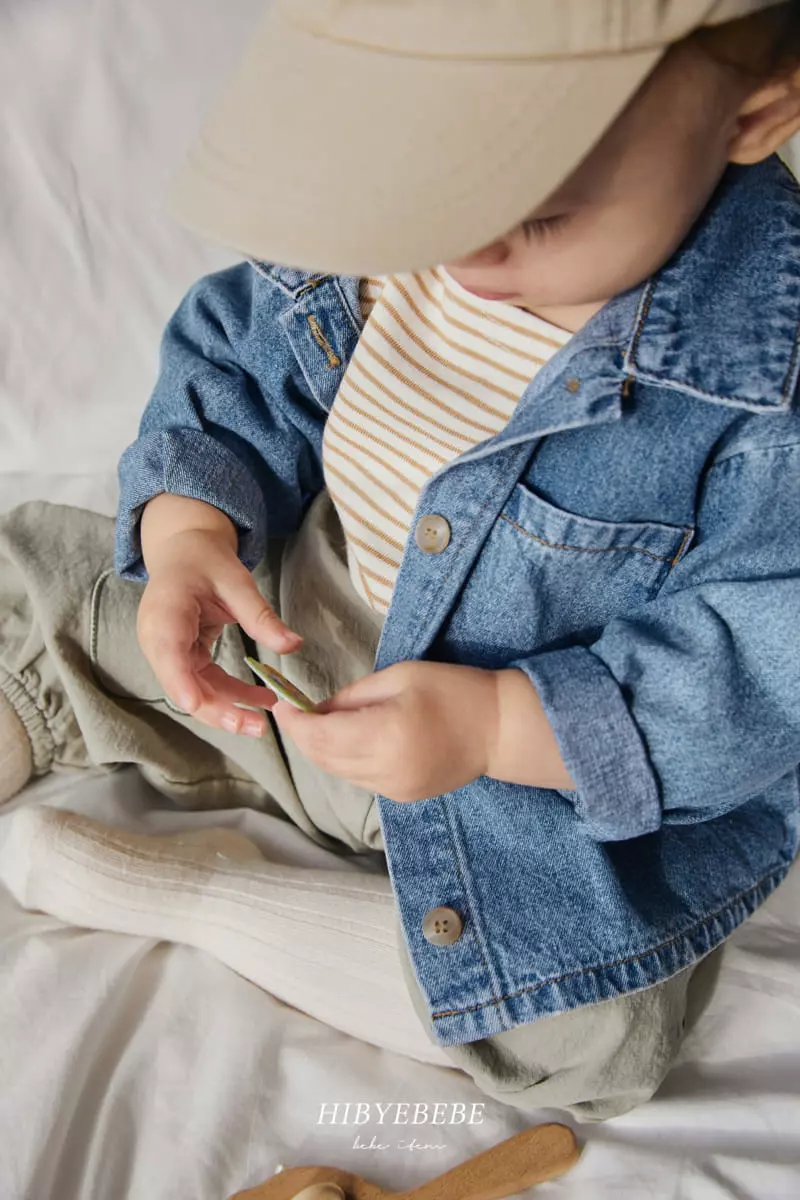 Hi Byebebe - Korean Baby Fashion - #onlinebabyshop - All Day Denim Jacket - 9