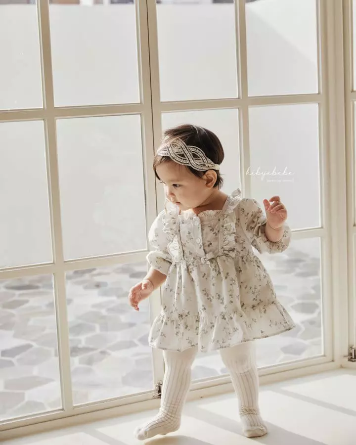 Hi Byebebe - Korean Baby Fashion - #onlinebabyshop - Dorosy Flower Blouse - 7
