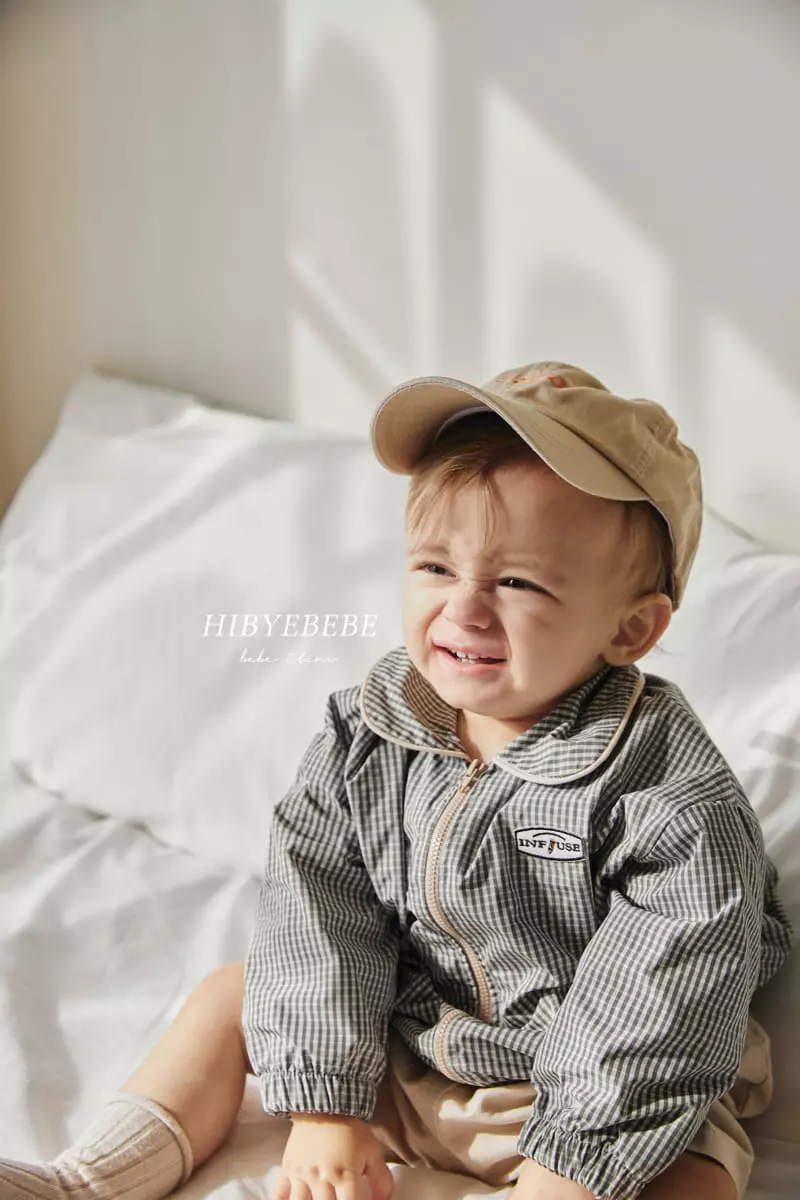 Hi Byebebe - Korean Baby Fashion - #smilingbaby - Eddy Check Jumper - 9