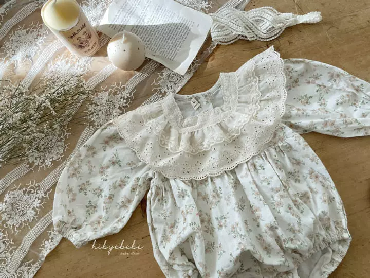 Hi Byebebe - Korean Baby Fashion - #smilingbaby - Square Lace Bodysuit - 5
