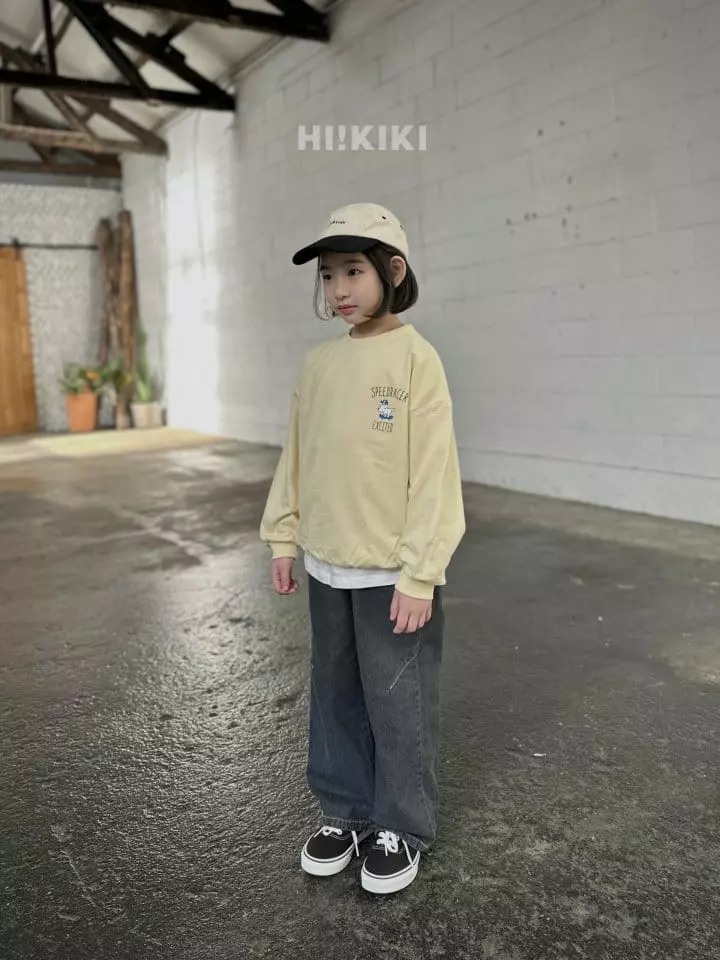 Hikiki - Korean Children Fashion - #childofig - Lacer Sweatshirt - 3