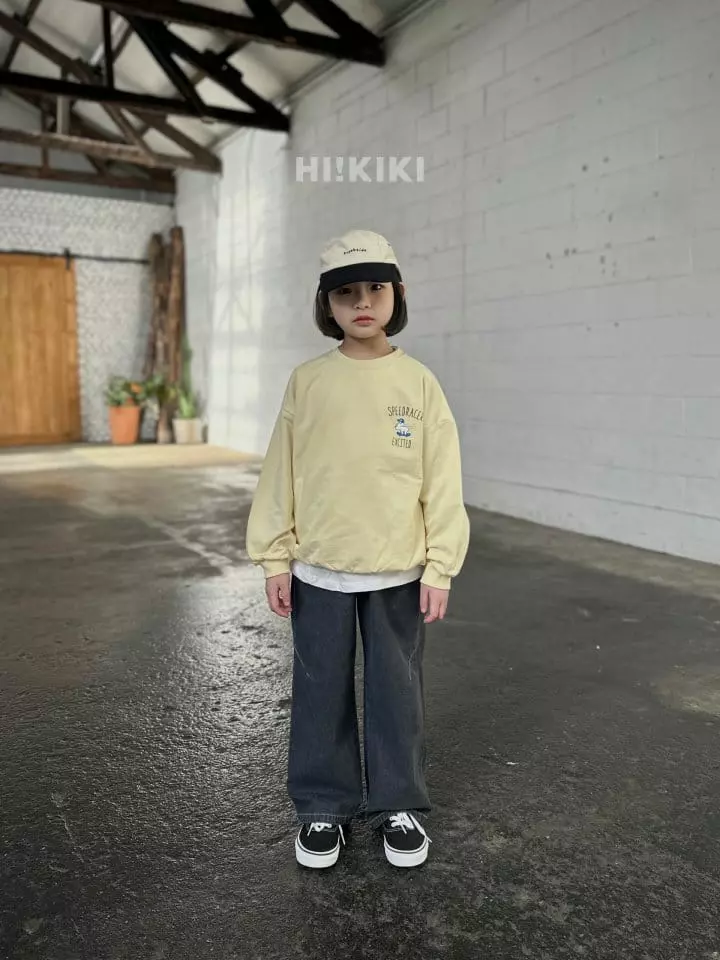 Hikiki - Korean Children Fashion - #childofig - Lacer Sweatshirt - 4