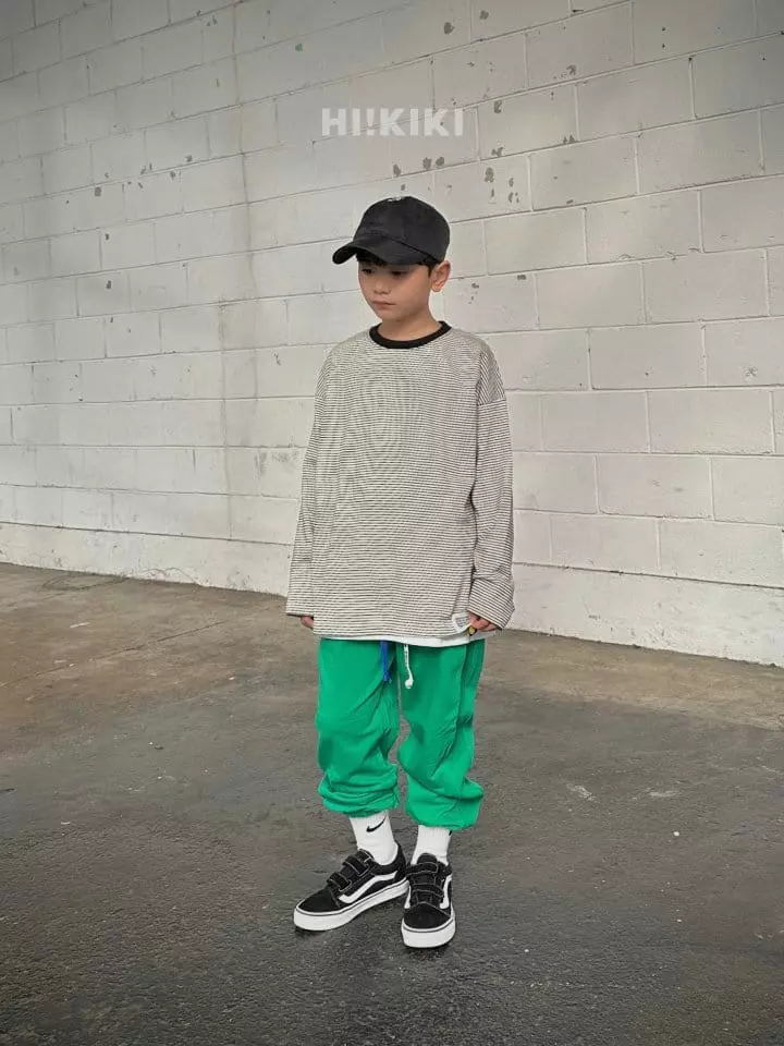 Hikiki - Korean Children Fashion - #discoveringself - Stripes Tee - 3