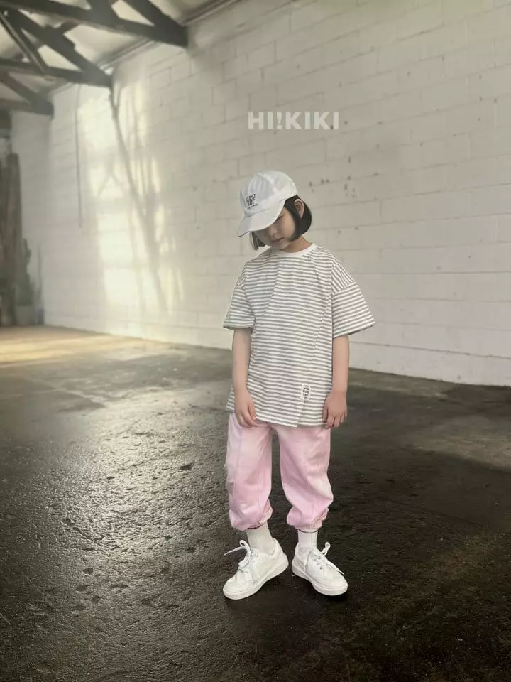 Hikiki - Korean Children Fashion - #kidzfashiontrend - Slit Short Sleeves Tee - 9