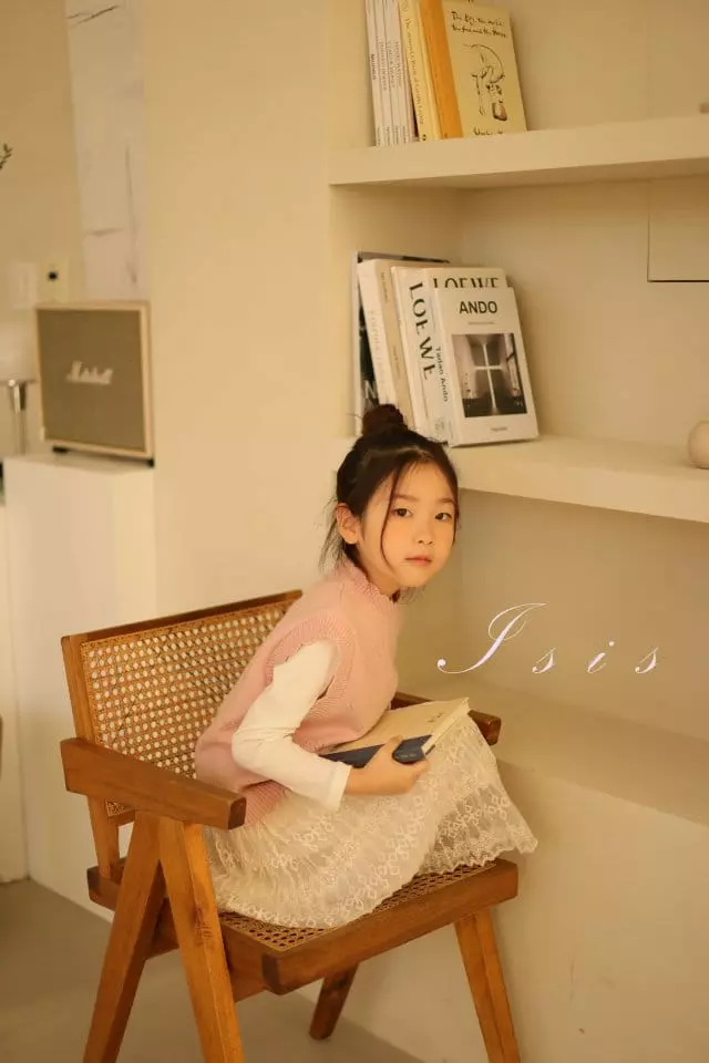 Isis - Korean Children Fashion - #kidzfashiontrend - Ribbon Vest - 3