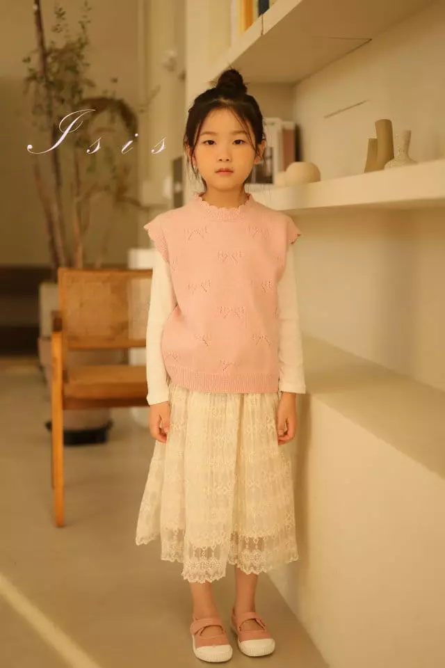 Isis - Korean Children Fashion - #minifashionista - Ribbon Vest - 7