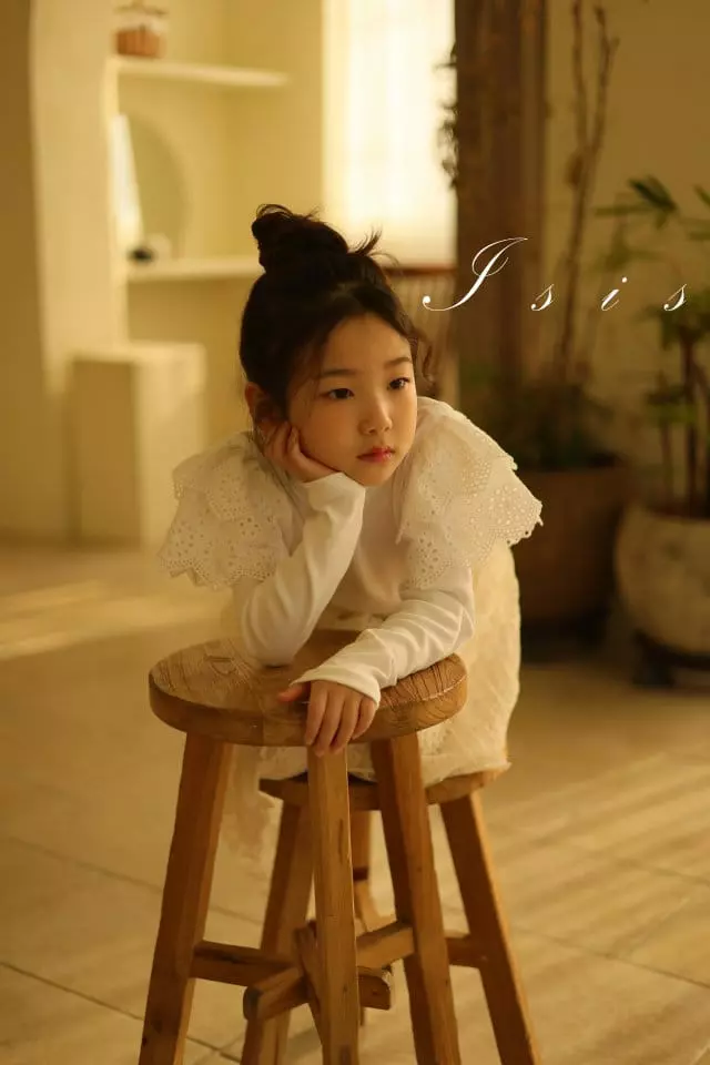 Isis - Korean Children Fashion - #todddlerfashion - Winf Lace Tee - 4