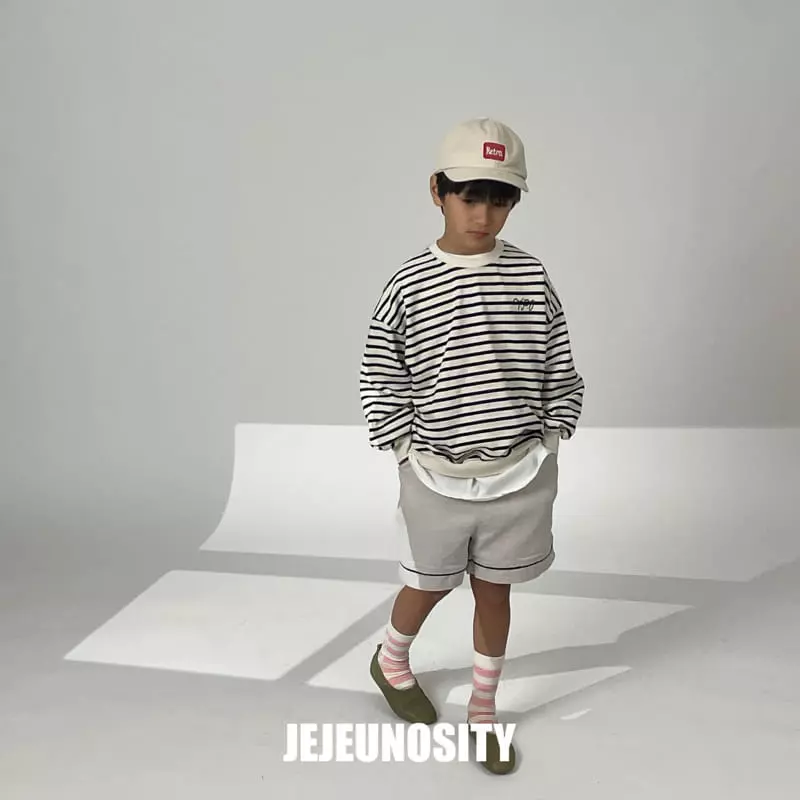 Jejeunosity - Korean Children Fashion - #todddlerfashion - Vanila Line Pants - 12