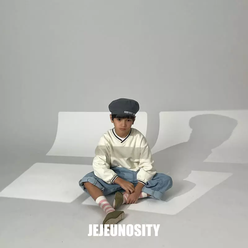 Jejeunosity - Korean Children Fashion - #toddlerclothing - Hi V Neck Tee - 2
