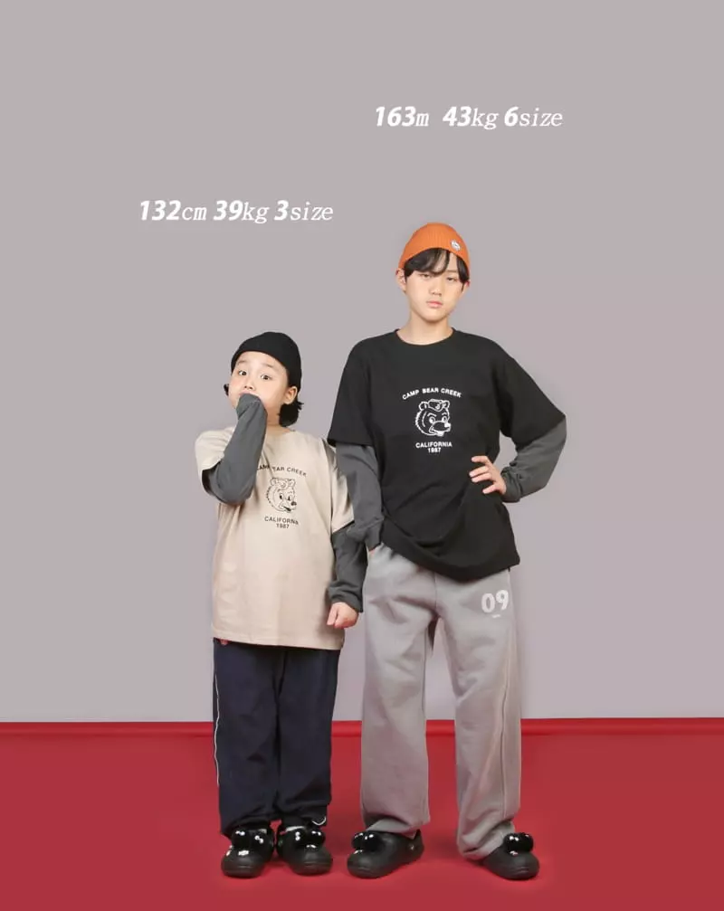 Jenny Basic - Korean Children Fashion - #childofig - Camp Layered Tee - 4