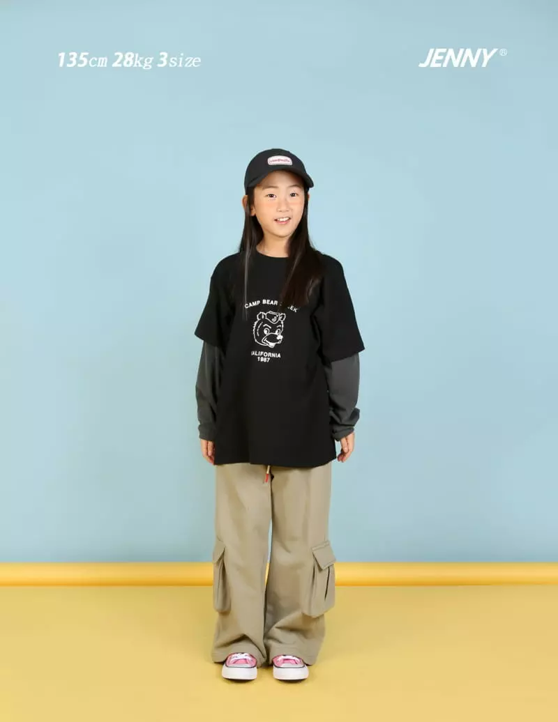 Jenny Basic - Korean Children Fashion - #fashionkids - Camp Layered Tee - 7