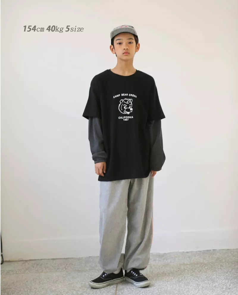 Jenny Basic - Korean Children Fashion - #littlefashionista - Camp Layered Tee - 12