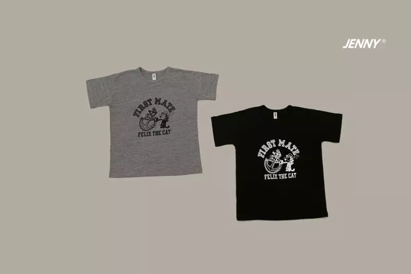 Jenny Basic - Korean Children Fashion - #prettylittlegirls - The Cat Tee