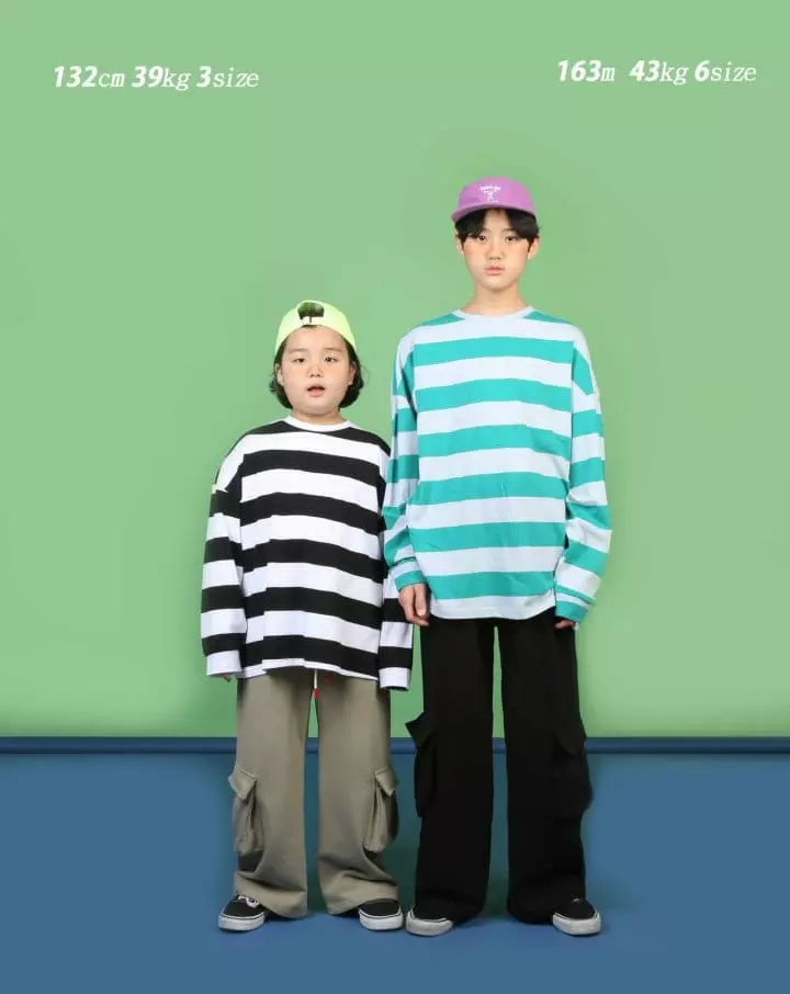 Jenny Basic - Korean Junior Fashion - #stylishchildhood - 89 Stripes Tee - 4