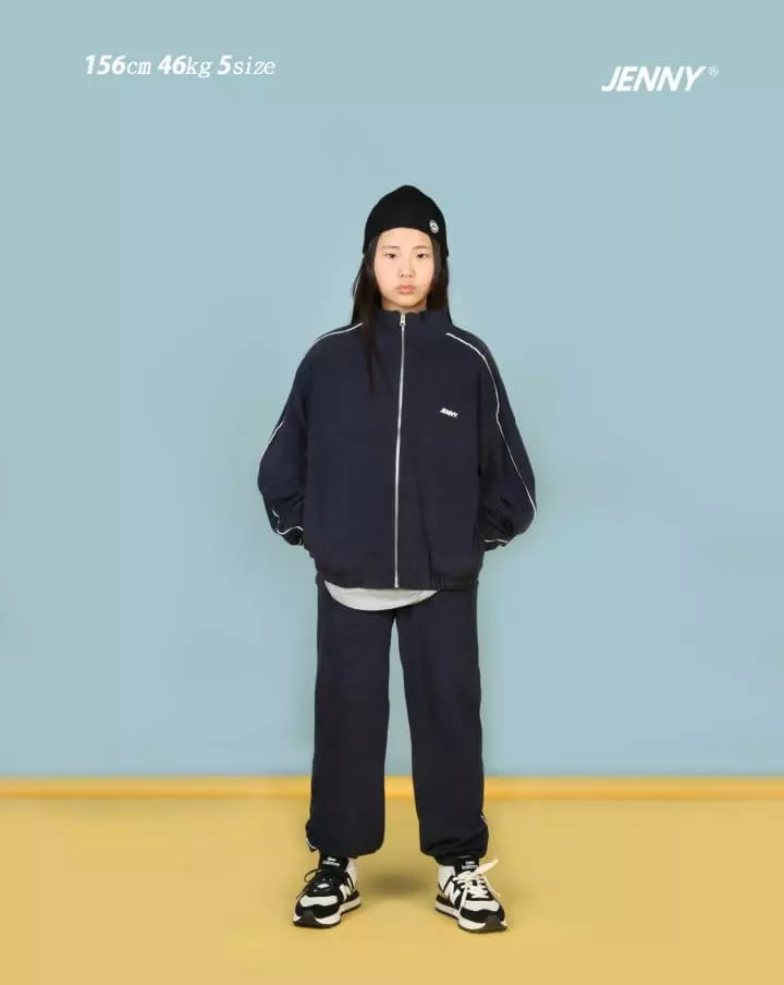 Jenny Basic - Korean Junior Fashion - #discoveringself - Terry Zip-up - 9
