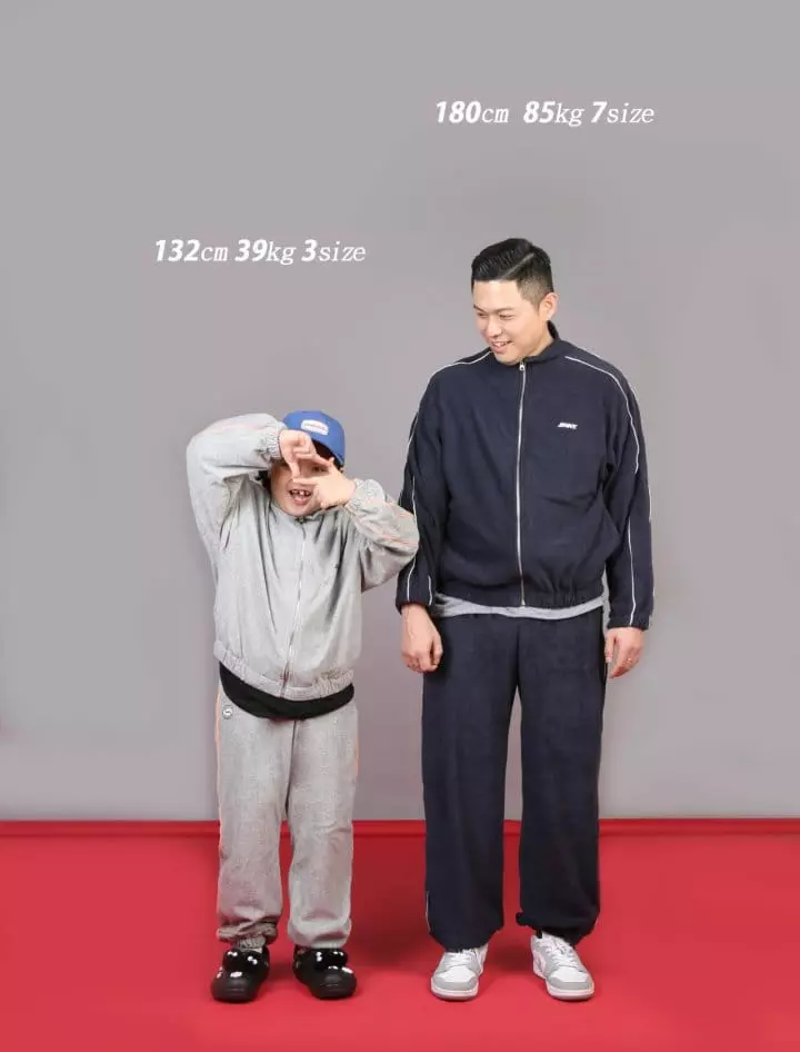 Jenny Basic - Korean Junior Fashion - #todddlerfashion - Terry Zip-up - 3
