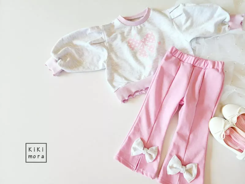 Kikimora - Korean Children Fashion - #childofig - Ribbon Paint Sweatshirt - 4