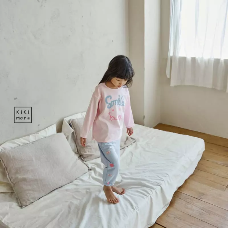 Kikimora - Korean Children Fashion - #designkidswear - Smile Paint Tee - 10