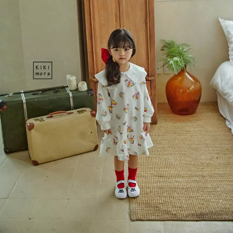 Kikimora - Korean Children Fashion - #designkidswear - Unicorn Collar One-piece - 9