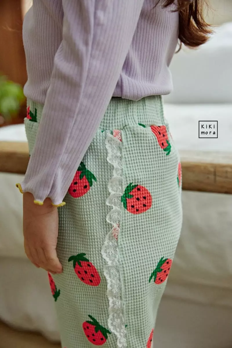Kikimora - Korean Children Fashion - #discoveringself - Berry Terry Tee - 3