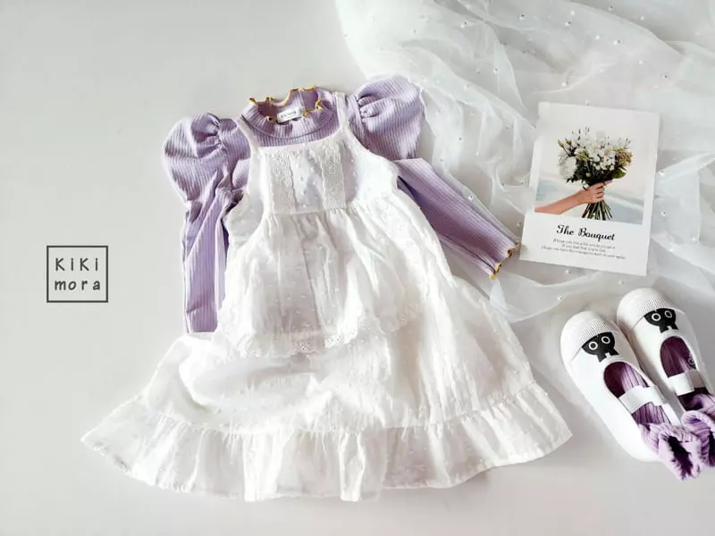 Kikimora - Korean Children Fashion - #fashionkids - String Sleeveless one-piece