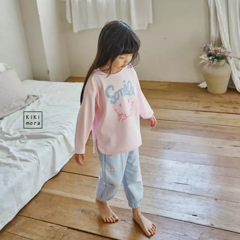 Kikimora - Korean Children Fashion - #kidzfashiontrend - Smile Paint Tee - 5