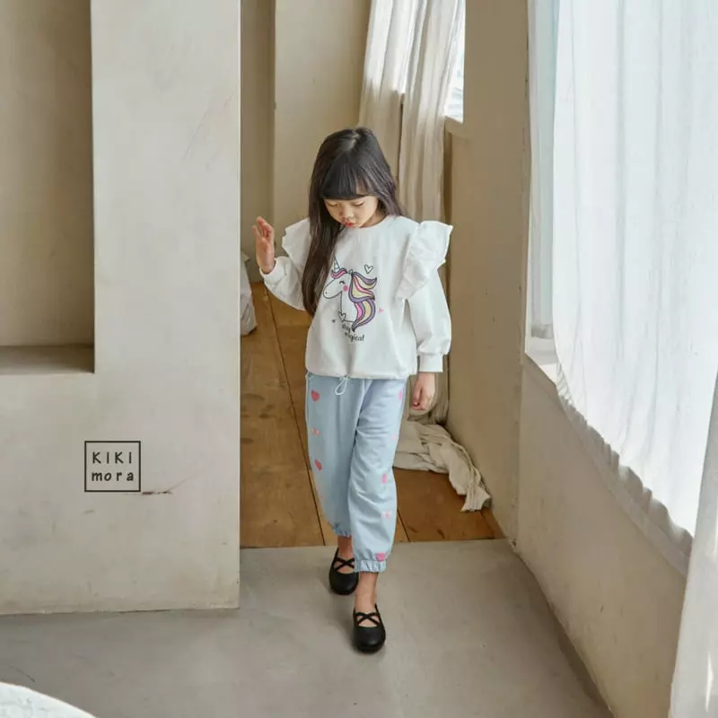 Kikimora - Korean Children Fashion - #magicofchildhood - Heart Ribbon Pants - 6