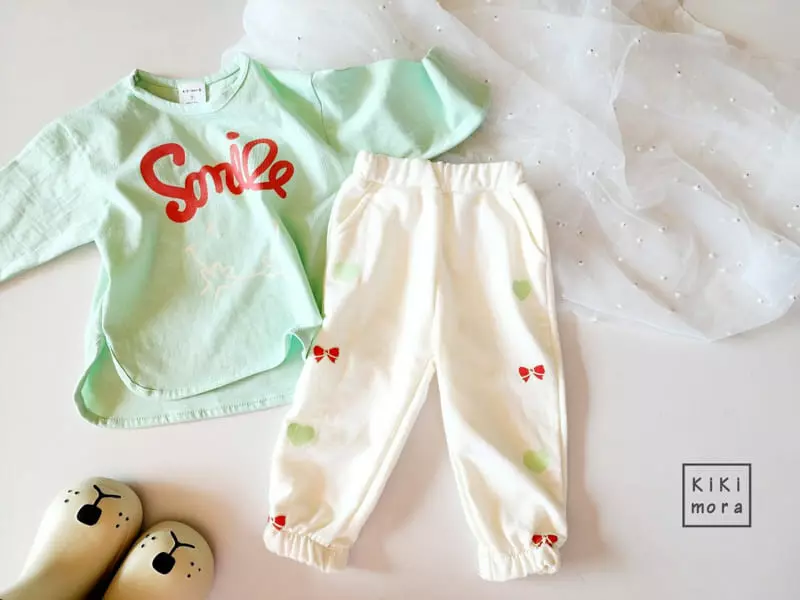 Kikimora - Korean Children Fashion - #magicofchildhood - Smile Paint Tee - 2